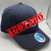 Gorra azul marino de visera curva con logotipo de Fundación MTP. AGOTADA.